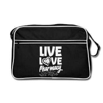 Pharmacist Pharmaceutical Technical - Retro Bag - black/white - Front