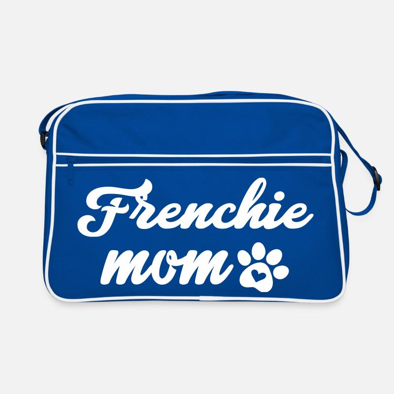 Frenchie Mom Retro Tasche