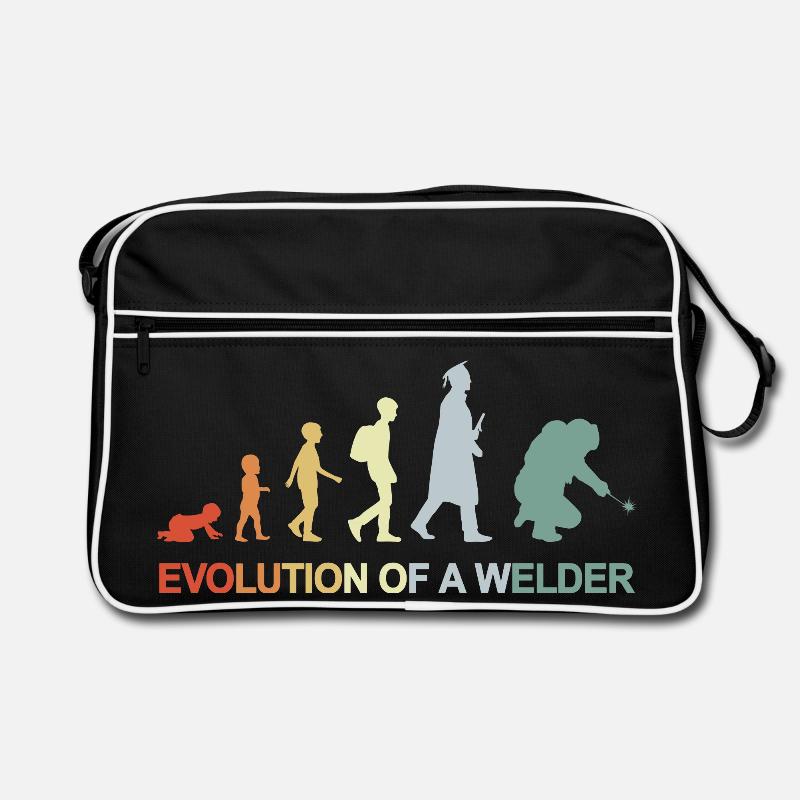 Vintage Welding Evolution Retro Bag