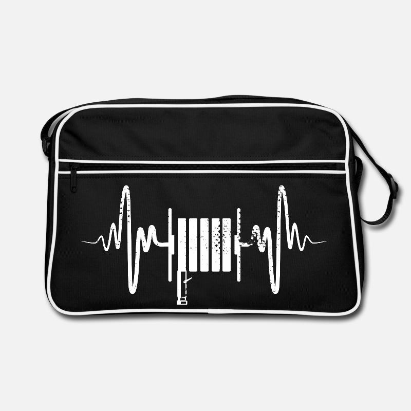 Fire Hose Pulse Rate Retro Bag
