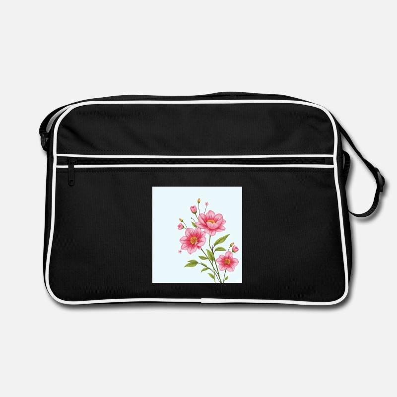Flower Retro Tasche