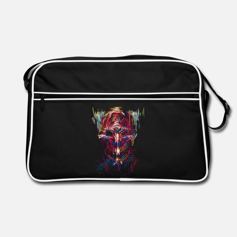 Halloween devil / Abstract Retro Bag