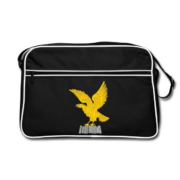 Friuli Venezia Giulia Italy - Retro Bag - black/white - Front