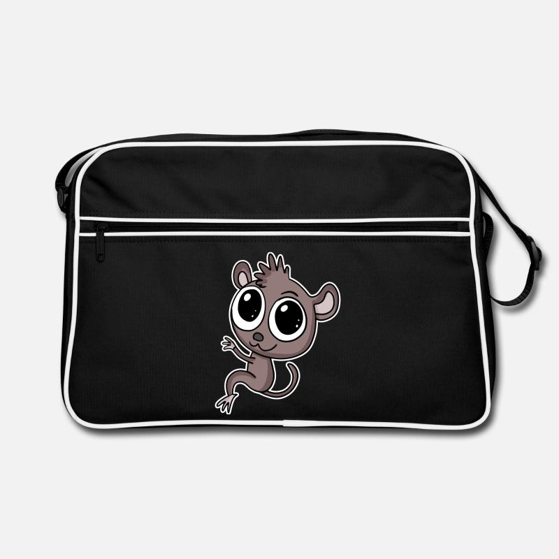 Koboldmaki Koboldmakis Primat Retro Tasche