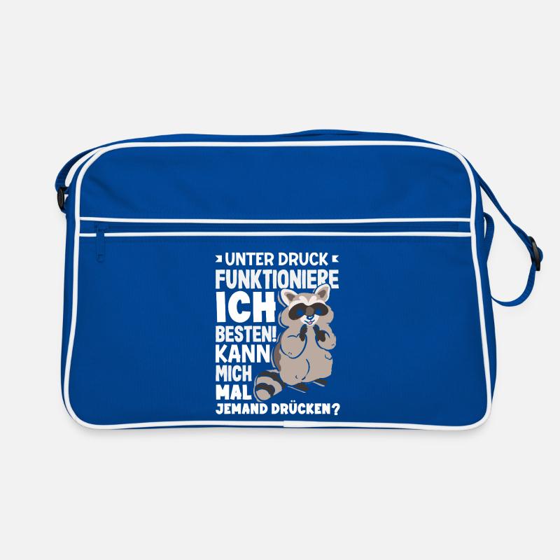 I function best under pressure Retro Bag