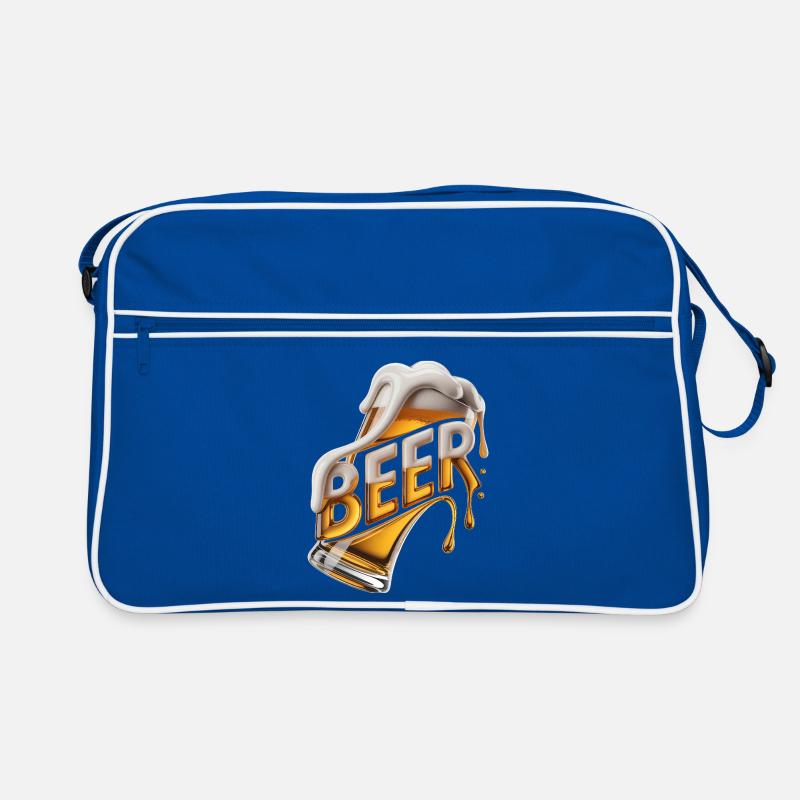 Beer - Cool Beer Logo Sac Retro
