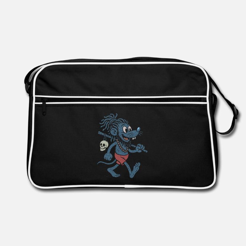 Bandi Coot Baba - Sac Retro - noir/blanc