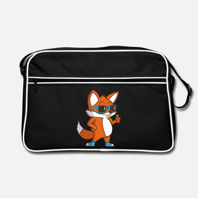 Cool Fox Retro Tasche
