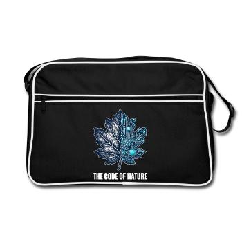 The Code Of Nature - Retro Bag - black/white - Front