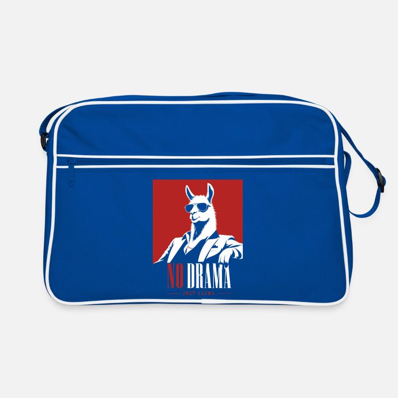 Pas de drame, juste Lama rétro Lama Sac Retro