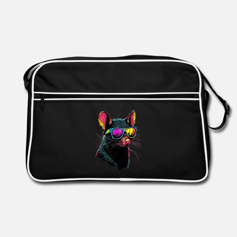 Tasmanian Devil Marsupial Tasmanian Devil Retro Bag