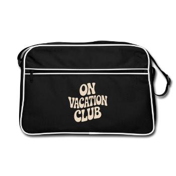 Vacation Club Festival d’été Vacances à la plage - Sac Retro - noir/blanc - Devant