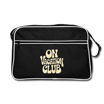 Vacation Club Summer Festival Vacation Beach Vacation - Retro Bag - black/white - Front