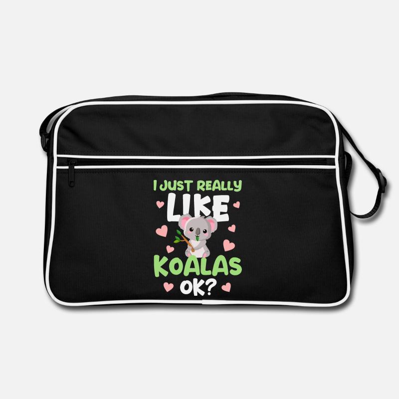 Koala Koalabär Retro Tasche