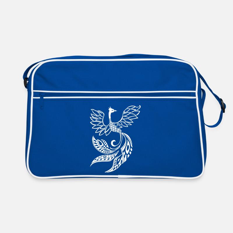 Oiseau phénix blanc Sac Retro