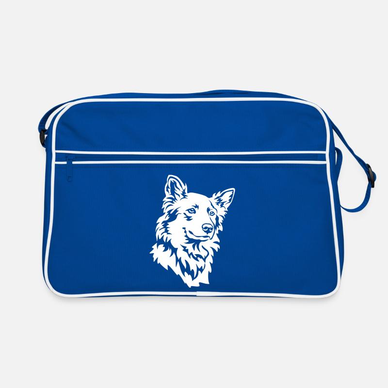 Harzer Fuchs Head « Black Edition » Sac Retro