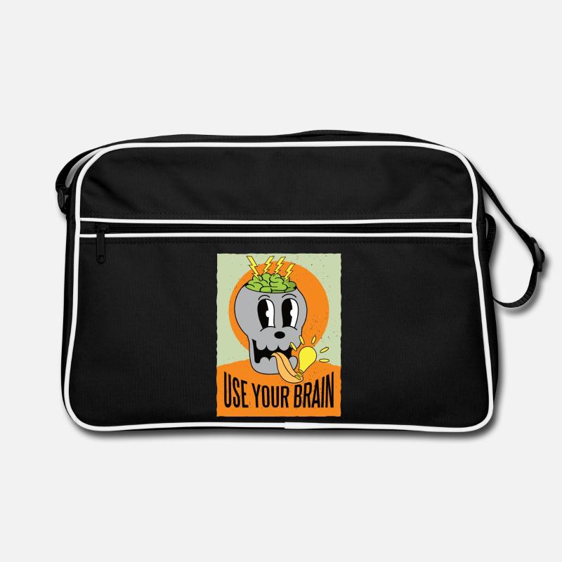 Use your brain Retro Bag