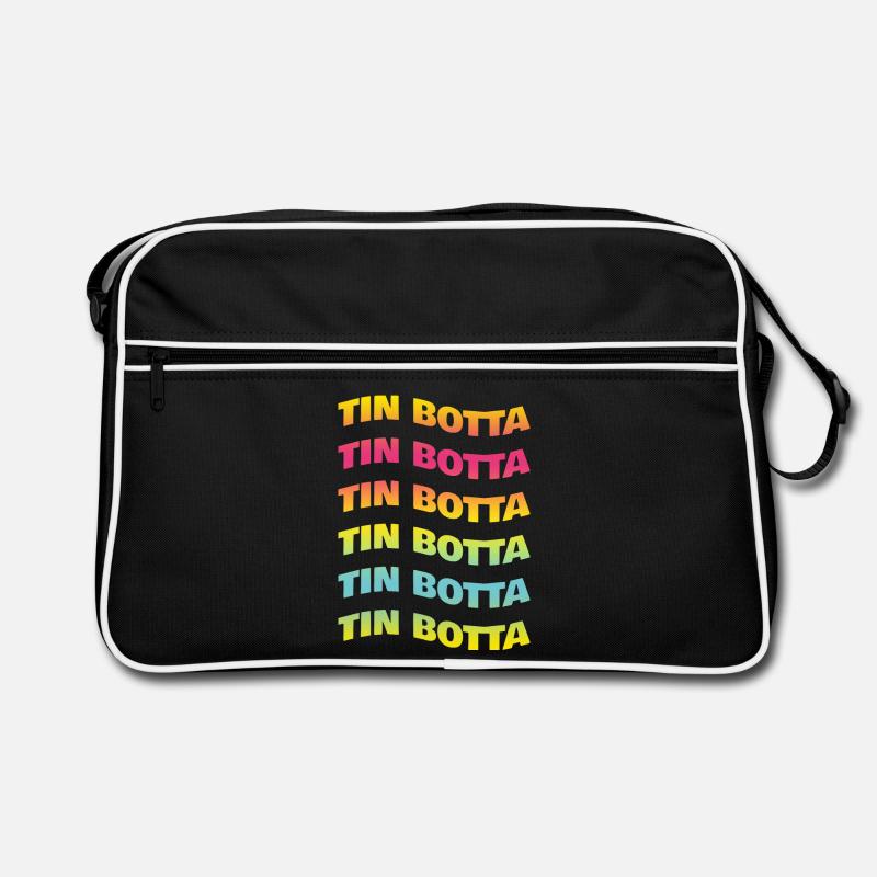 T-Shirt Tin Botta Maglieta Geschenkidee Retro Tasche