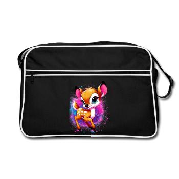 Fawn - Retro Bag - black/white - Front