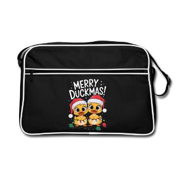 Canard Pull de Noël Canards Canards Noël Canards - Sac Retro - noir/blanc - Devant