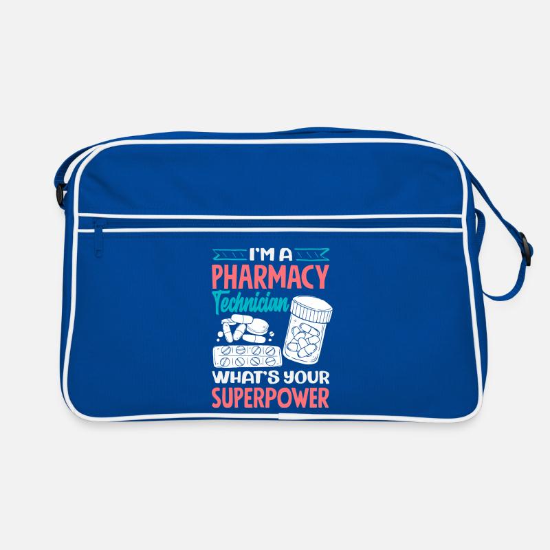 Pharmacist Pharmaceutical Technical Retro Bag