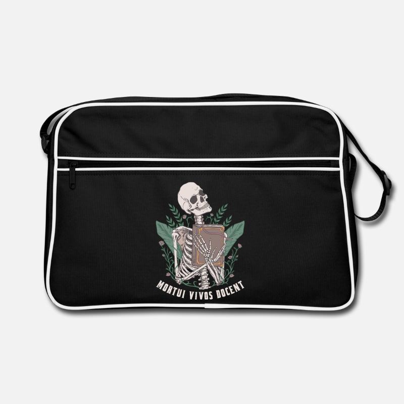 Mortui Vivos Docent Forensic Medicine Pathology Retro Bag