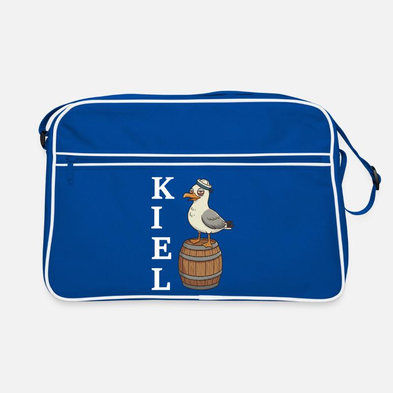 Kiel Möwe Retro Tasche