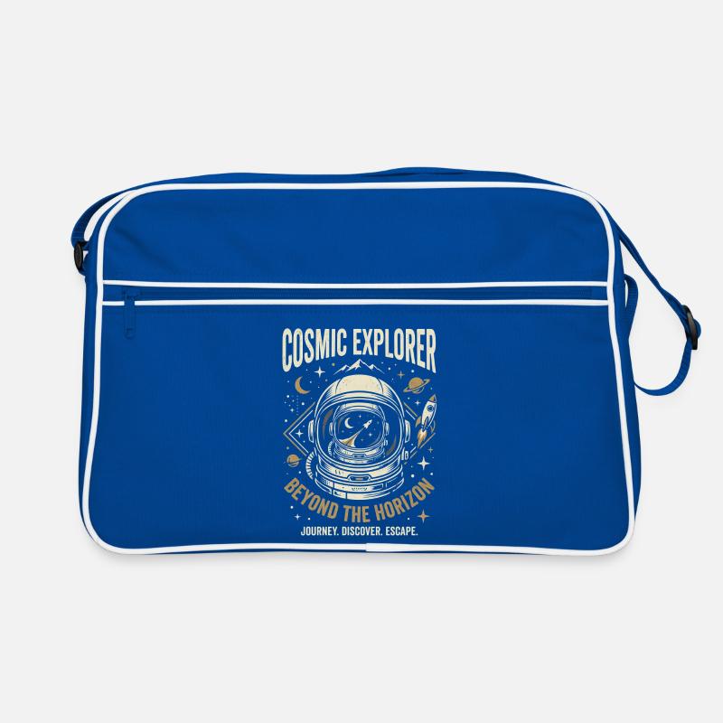 Cosmic Explorer Retro Tasche