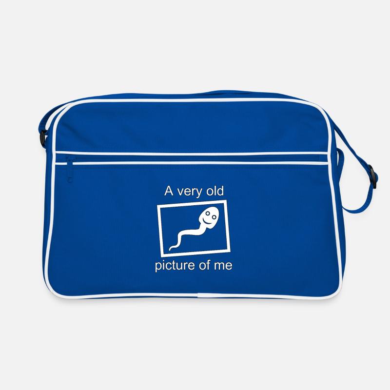 Ein sehr altes Bild von mir. Retro Tasche