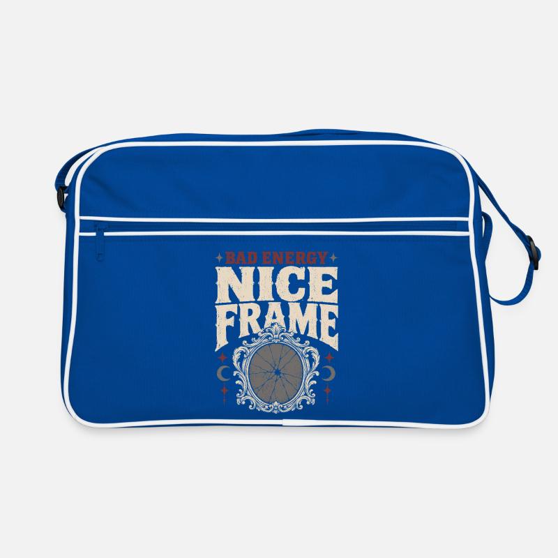 Haunted mirror, cursed mirror spirit in the mirror, Retro Bag