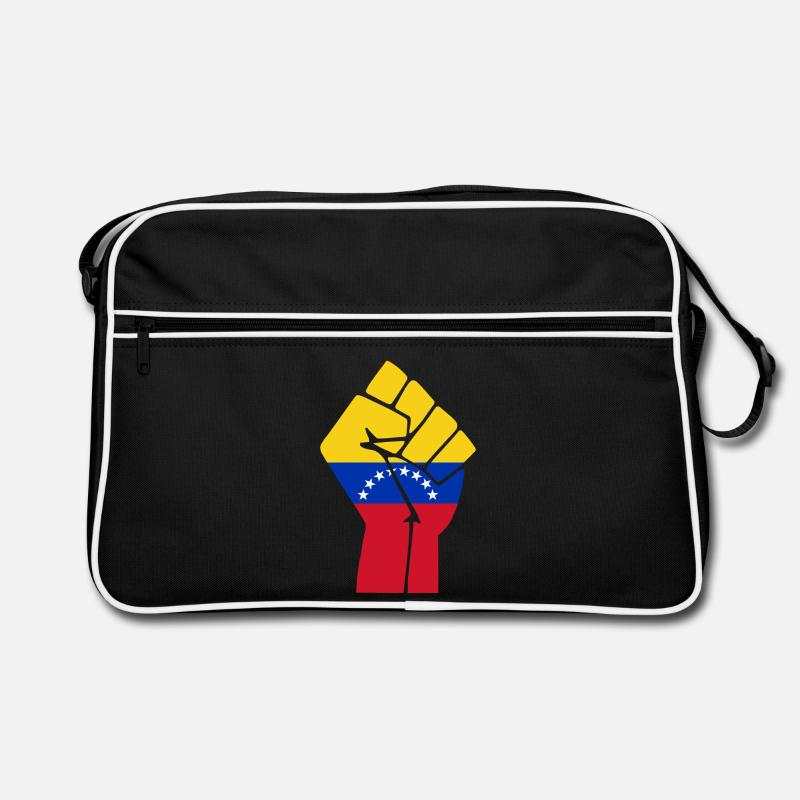Drapeau du Poing du Venezuela Sac Retro