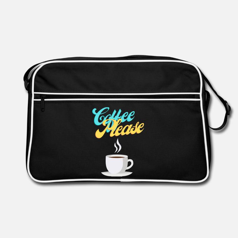 Coffee Please Retro Tasche