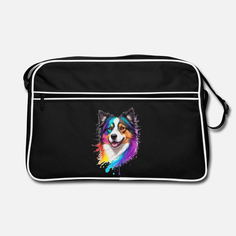 Collie Retro Tasche