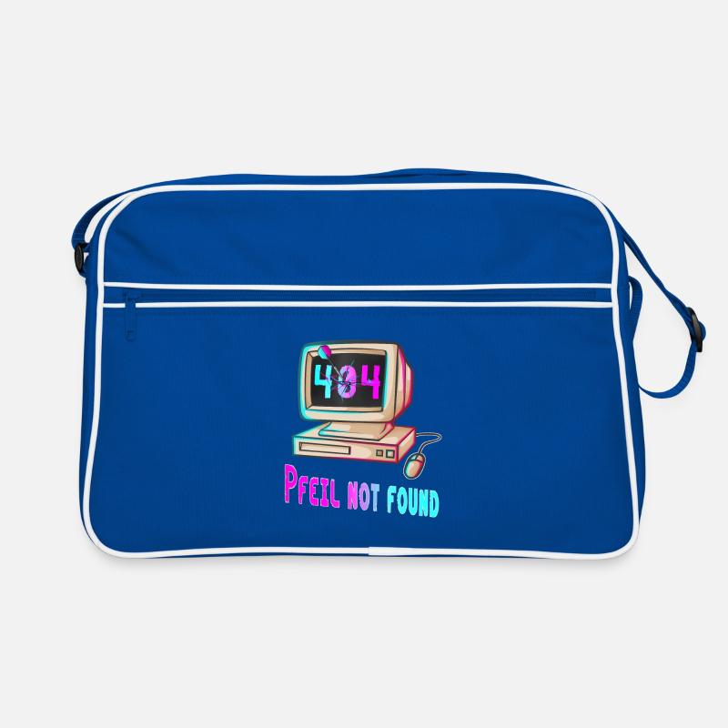 404 Retro Design Retro Tasche