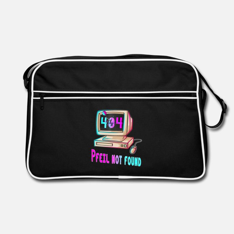 404 Retro Design Retro Tasche