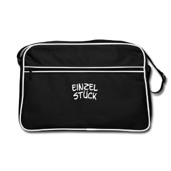 Exemplaire unique - Sac Retro - noir/blanc - Devant