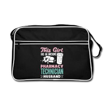 Pharmacist Pharmaceutical Technical - Retro Bag - black/white - Front