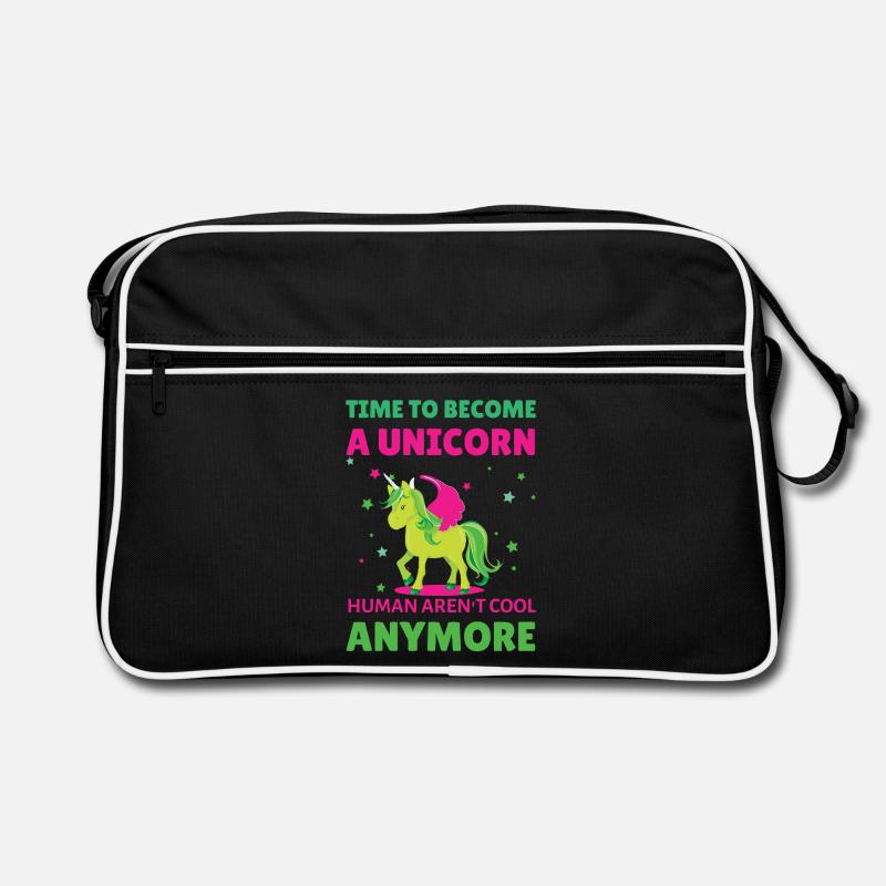 Il est temps de devenir licorne Sac Retro
