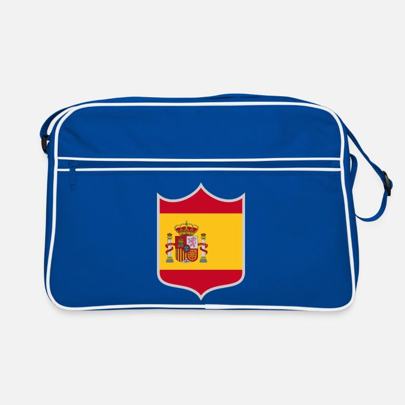 Spanien Flagge Wappen Retro Tasche