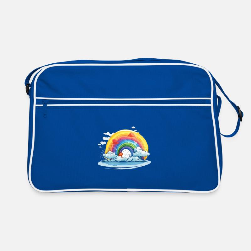 Regenbogen Pride Retro Tasche