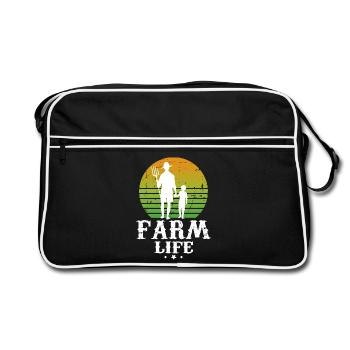 Countryside - Retro Bag - black/white - Front