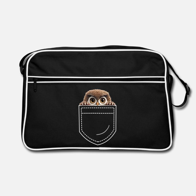 Hiboux hiboux Sac Retro