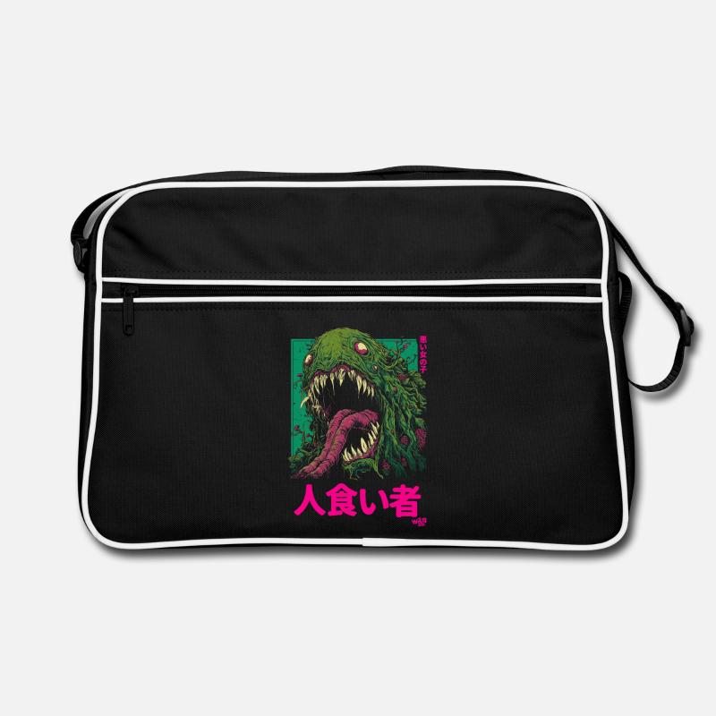 Monstre Tokyo - Sac Retro - noir/blanc