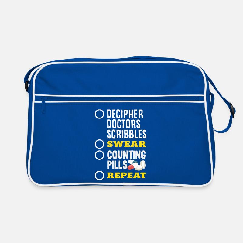 Apotheker Pharmazeutisch-technischer Retro Tasche