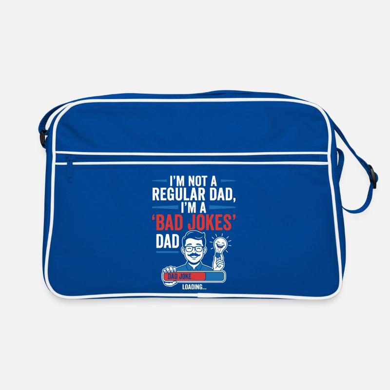 Not a normal father, Bad Jokes Dad Retro Bag