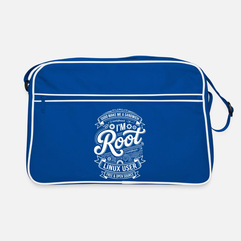 I'm Root – Linux User Retro Bag
