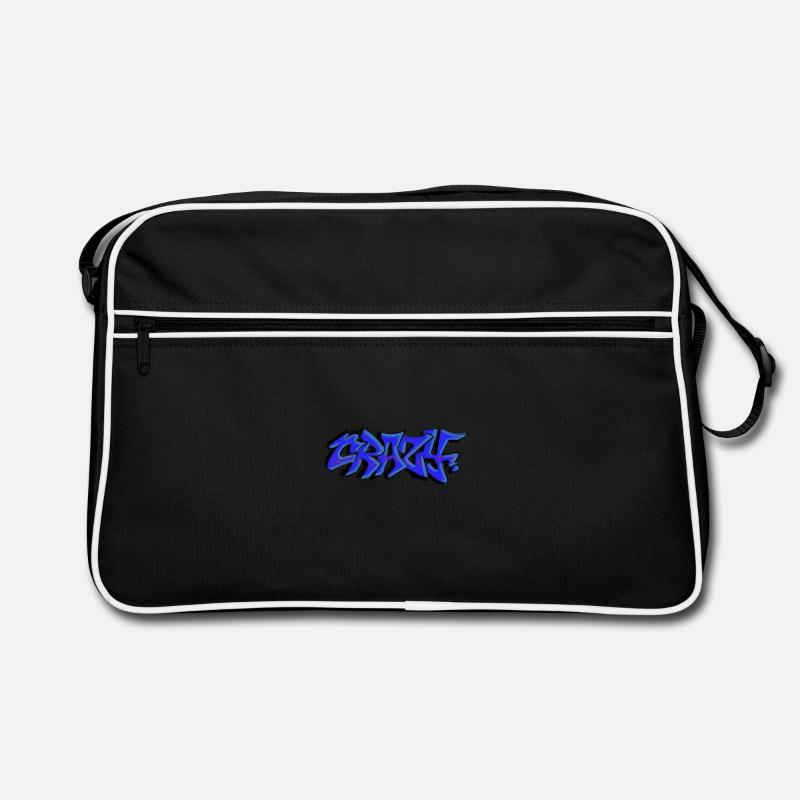 Crazy graffiti Retro Bag