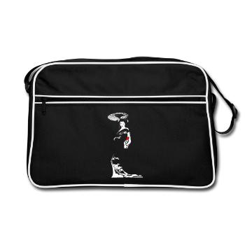 Geisha - Sac Retro - noir/blanc - Devant