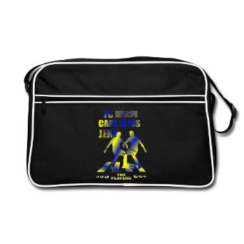 FC Carl Zeiss Jena - Sac Retro - noir/blanc - Devant