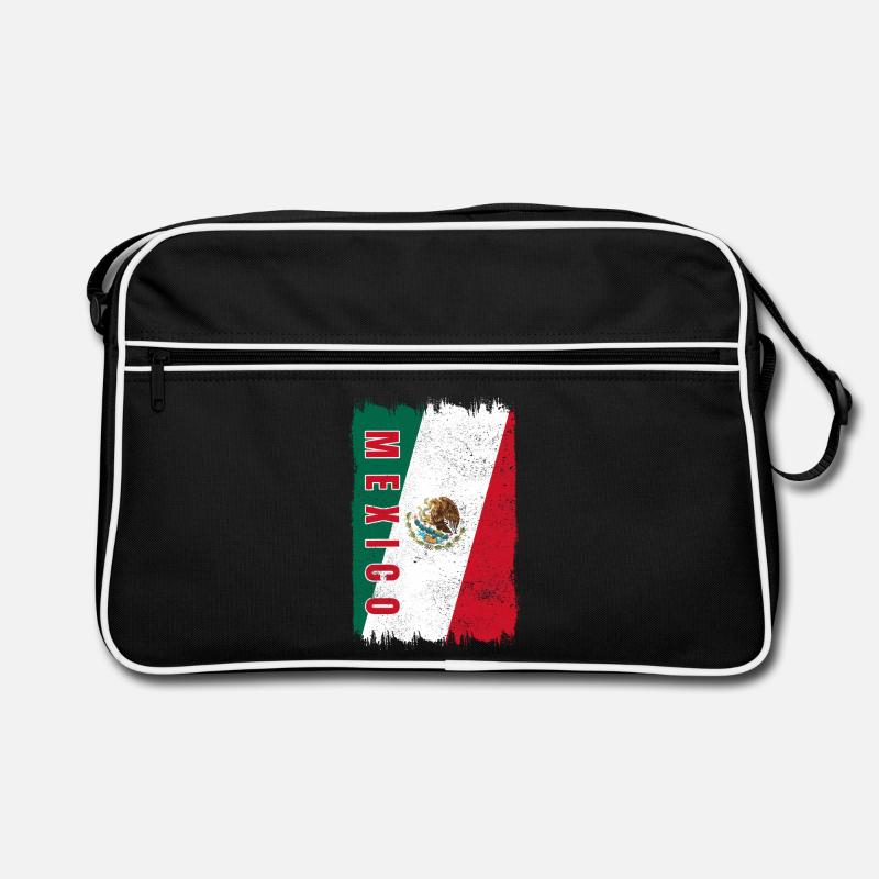 Drapeau du Mexique Sac Retro